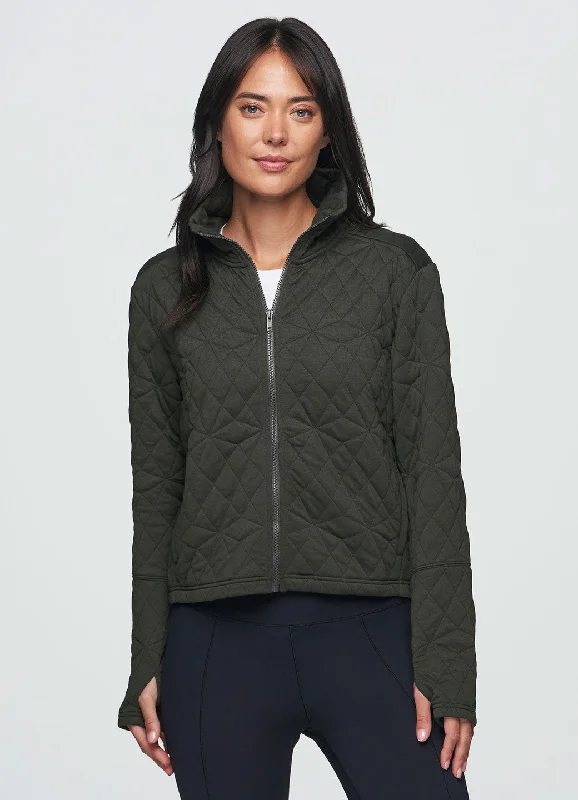 Birch Quilted Jacket Tailored Jacket Straight Jacket A-Line Jacket