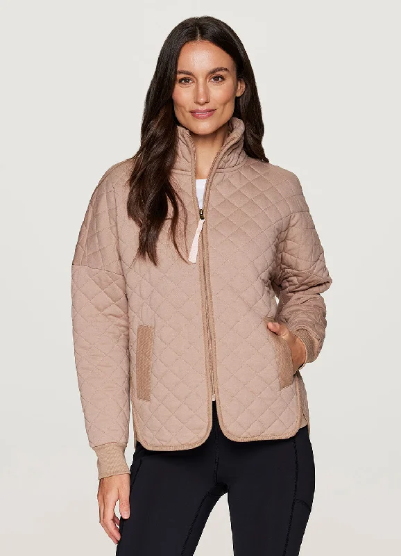 Echo Quilted Jacket Lace Jacket Ribbed Jacket Sequined Jacket