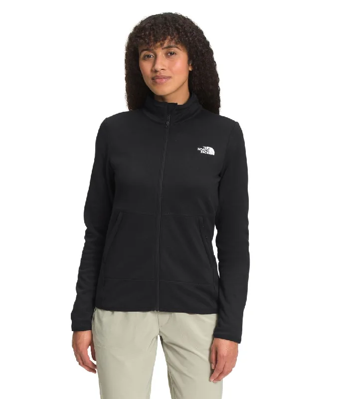 'The North Face' Women's Canyonlands Full Zip Jacket - TNF Black Zip Front Button Front Snap Front