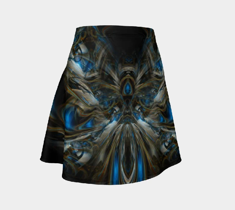 ALIEN FLOWER #1 FLARE SKIRT vintage skirt charm