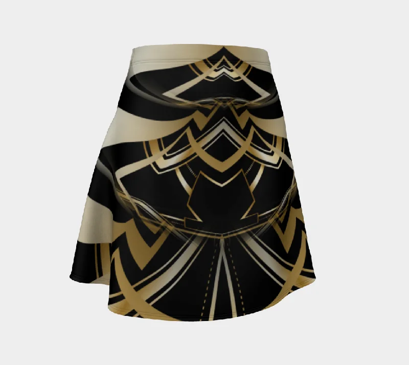 CONTEMPORARY NO.3 FLARE SKIRT wool skirt warm
