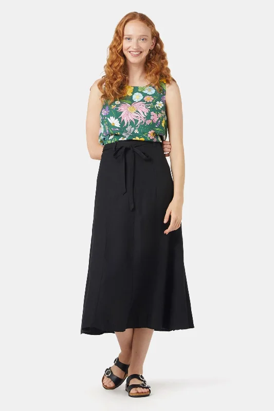 Eleanor Skirt asymmetrical skirt cut