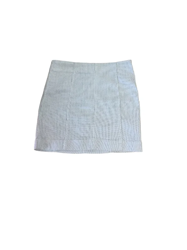 Free People Women's Mini Skirt 6 belted skirt waist