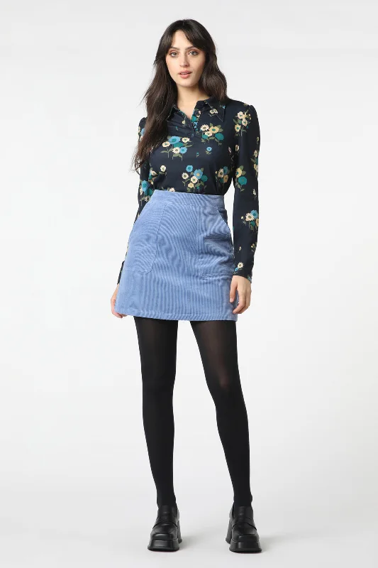 Jamie Cord Skirt lightweight skirt design