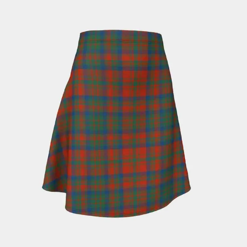 Matheson Ancient Tartan Flared Skirt lace skirt elegant