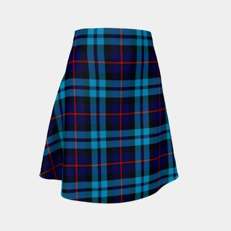 McCorquodale Tartan Flared Skirt corduroy skirt durable