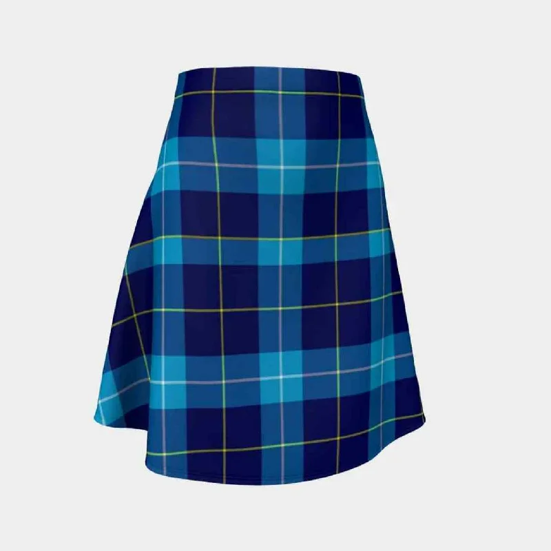 McKerrell Tartan Flared Skirt silk skirt luxurious