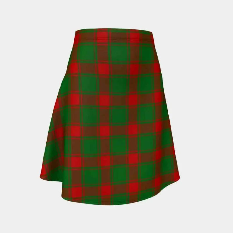 Middleton Modern Tartan Flared Skirt velvet skirt sumptuous