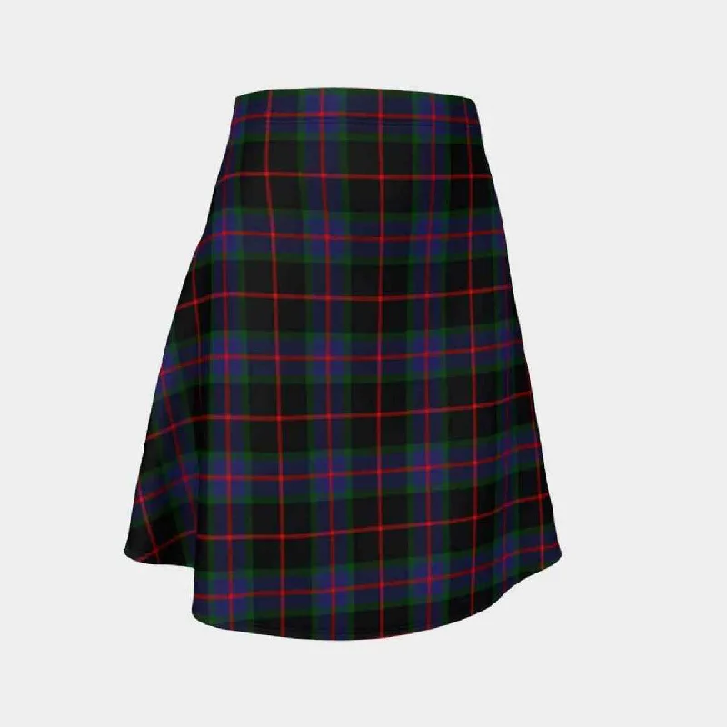 Nairn Tartan Flared Skirt denim skirt trendy