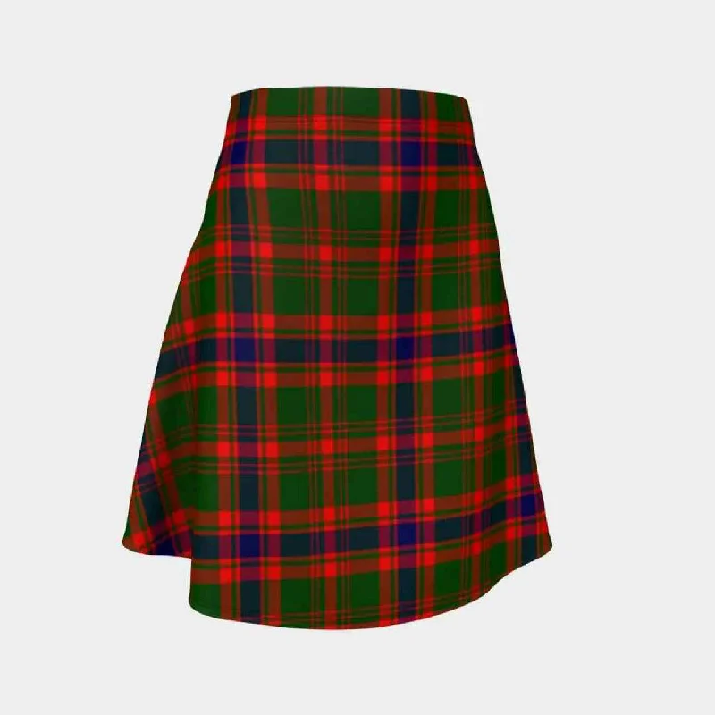 Nithsdale District Tartan Flared Skirt wool skirt warm