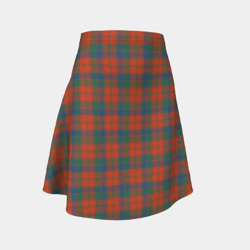 Robertson Ancient Tartan Flared Skirt tiered skirt playful