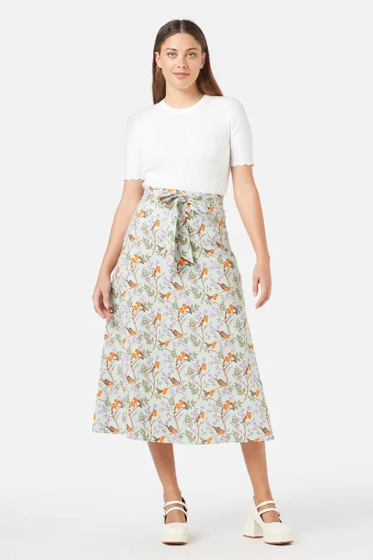 Robin Skirt velvet skirt luxurious